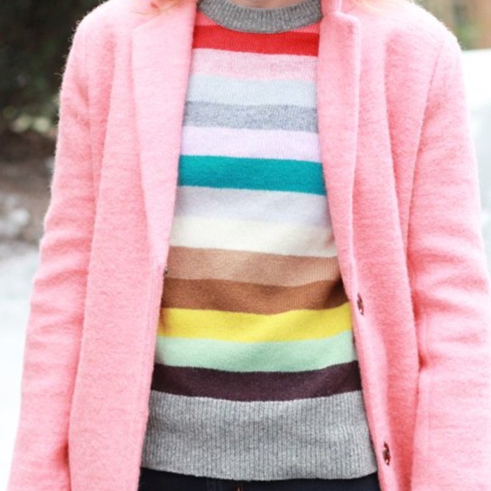 Gap Rainbow Stripe Sweater